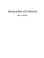 Preview for 1 page of Packard Bell LCD Monitor User Manual