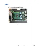 Предварительный просмотр 11 страницы Packard Bell NEC Versa E680 Disassembly Manual