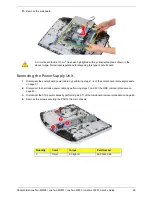 Предварительный просмотр 57 страницы Packard Bell oneTwo L5350 Service Manual