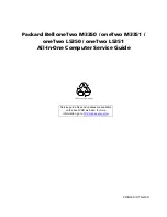 Packard Bell oneTwo M3350 Service Manual preview