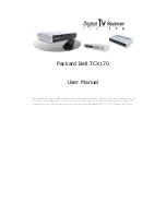 Preview for 1 page of Packard Bell TCX 170 User Manual