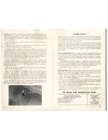 Preview for 10 page of Packard 1950 200 Operating Manual