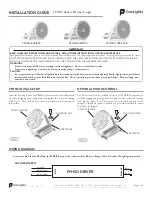 PacLights FFHS/3 Series Installation Manual preview