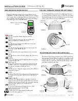 Предварительный просмотр 2 страницы PacLights FHUS Series Installation Manual