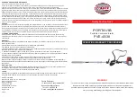 PACLITE Equipment PORTAVIB PVE­45/38 Operating / Warranty Procedures preview