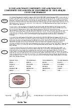 Preview for 2 page of PACLITE Equipment Super Screed Operator'S Manual