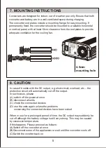 Preview for 6 page of paco PV2412-50 Instruction Manual