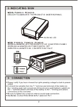 Preview for 3 page of paco PV2412-6 Instruction Manual