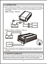 Preview for 4 page of paco PV2412-6 Instruction Manual