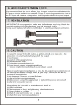 Preview for 5 page of paco PV2412-6 Instruction Manual