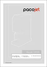 Pacojet 2 PLUS Operating Manual preview