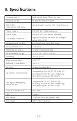 Preview for 20 page of PACOM PC809 User Manual