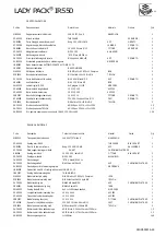Предварительный просмотр 46 страницы PACTUR LADY PACK INFRARED 550 Use And Maintenance Manual