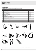 Предварительный просмотр 16 страницы Pacvac 01DU700VB Product & Training Manual