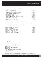 Preview for 15 page of Pacvac Superpto battery 700 Product And Training Manual