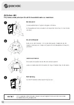 Preview for 62 page of Pacvac Velo Product & Training Manual