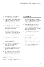 Preview for 9 page of Paderno 043-5269-0 User Manual