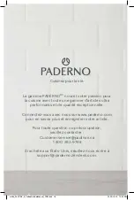 Предварительный просмотр 18 страницы Paderno CGR034 User Manual