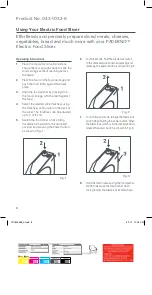 Предварительный просмотр 8 страницы Paderno FDS023 User Manual