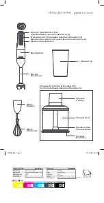 Preview for 7 page of Paderno IMM014 User Manual