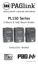 PAG PAGlink PL150 Series Instruction Booklet предпросмотр