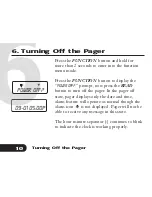 Предварительный просмотр 10 страницы PageMart Numeric Pager User Manual