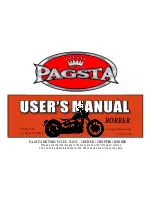 Preview for 1 page of Pagsta BOBBER User Manual