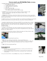 Preview for 2 page of PahaQue R-Pod Side Tent Setup Instructions