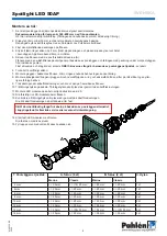 Preview for 9 page of Pahlen 124845 User Manual