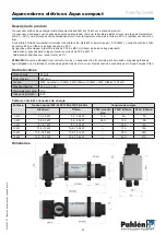 Preview for 52 page of Pahlen Aqua Compact Standart Installation Instructions Manual