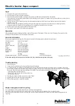 Preview for 7 page of Pahlen Aqua compact User Manual