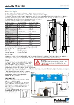 Preview for 6 page of Pahlen Auto-UV 130 User Manual