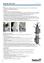 Preview for 11 page of Pahlen Auto-UV 130 User Manual