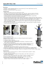 Preview for 14 page of Pahlen Auto-UV 130 User Manual