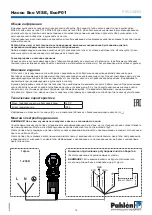 Preview for 18 page of Pahlen EcoP01 User Manual