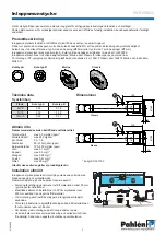 Предварительный просмотр 3 страницы Pahlen Inlet User Manual