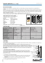 Предварительный просмотр 5 страницы Pahlen Level control 11250 User Manual