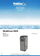 Pahlen MidiHeat EHD User Manual предпросмотр