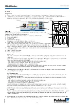 Preview for 14 page of Pahlen MiniMaster User Manual