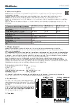 Preview for 19 page of Pahlen MiniMaster User Manual