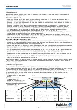 Preview for 23 page of Pahlen MiniMaster User Manual