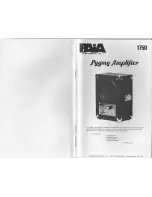 Paia 1750 Manual preview