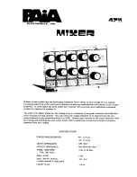 Paia 4711 Manual preview