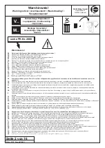 Preview for 2 page of PAIDI 139 8221 Instructions Manual