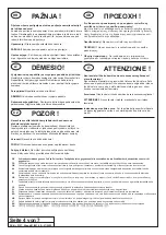 Preview for 4 page of PAIDI 2357 Instructions Manual