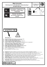 Preview for 2 page of PAIDI FIONN 131 6214 Instructions Manual