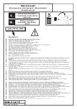 Preview for 4 page of PAIDI TIAGO 120 139 8401 Instructions Manual