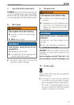 Предварительный просмотр 9 страницы PAIDI Twist Instructions For Use Manual