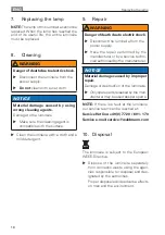 Предварительный просмотр 16 страницы PAIDI Twist Instructions For Use Manual