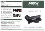 PAIEON Recovery Boots Manual preview